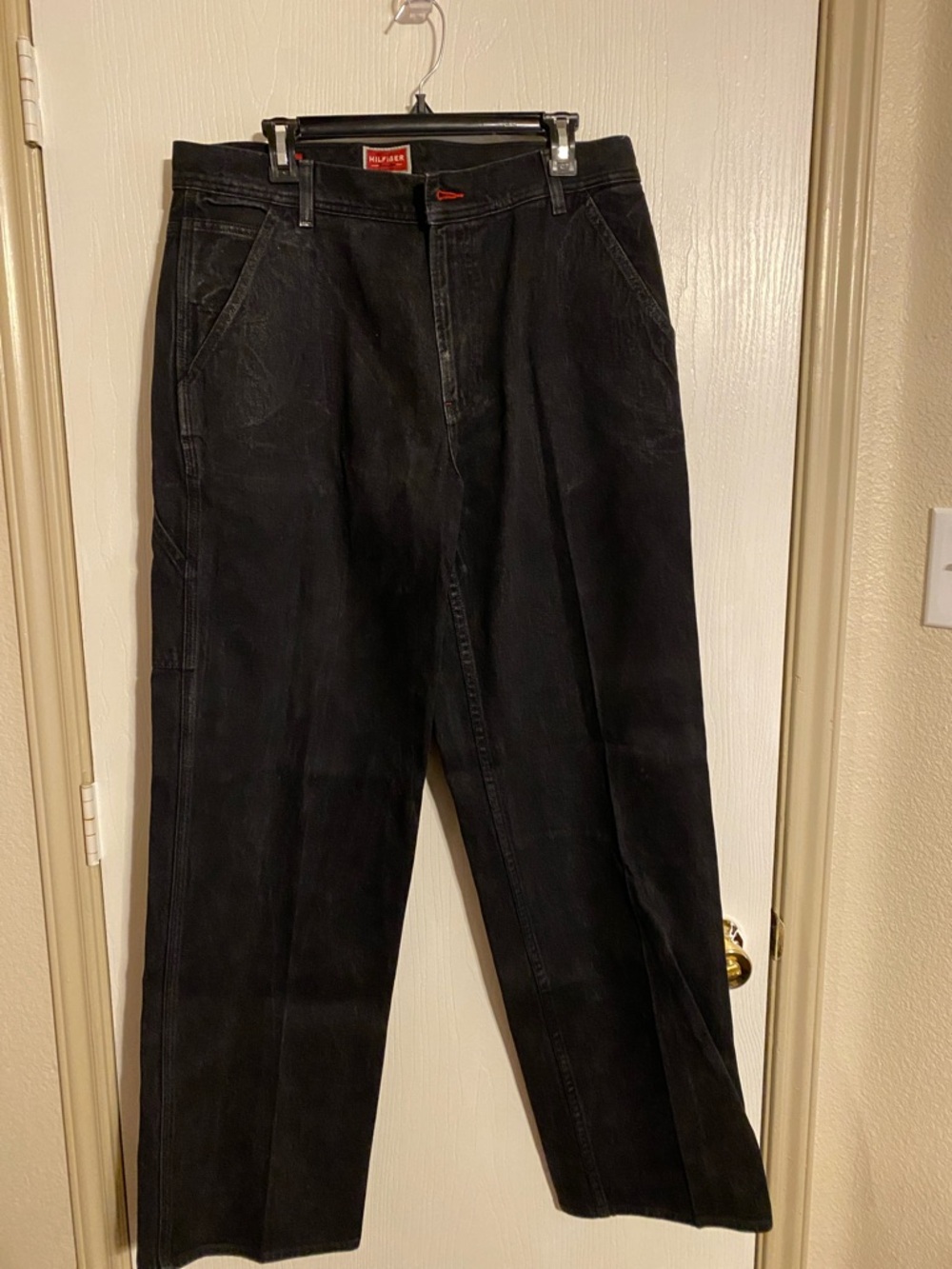 Tommy Hilfiger Black Straight Men’s Jeans